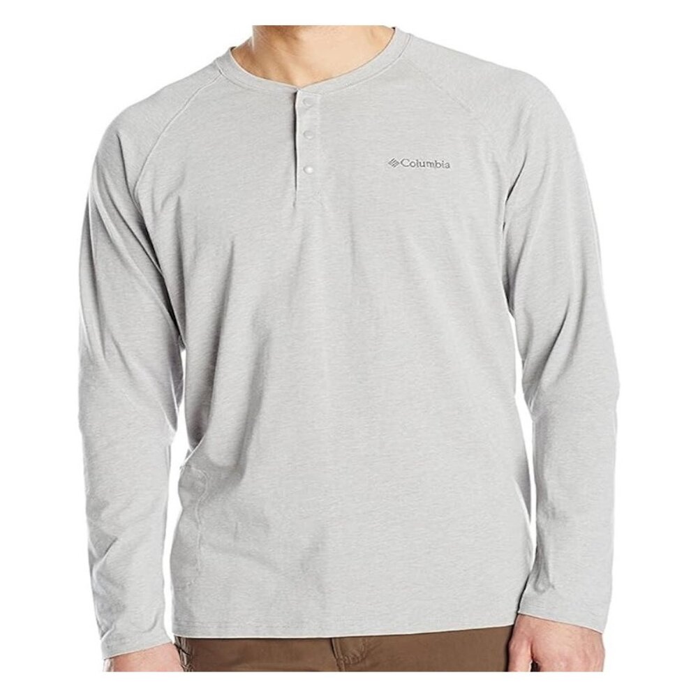 Columbia Men's Global Rambler Long Sleeve Henley Shirt. size XXL